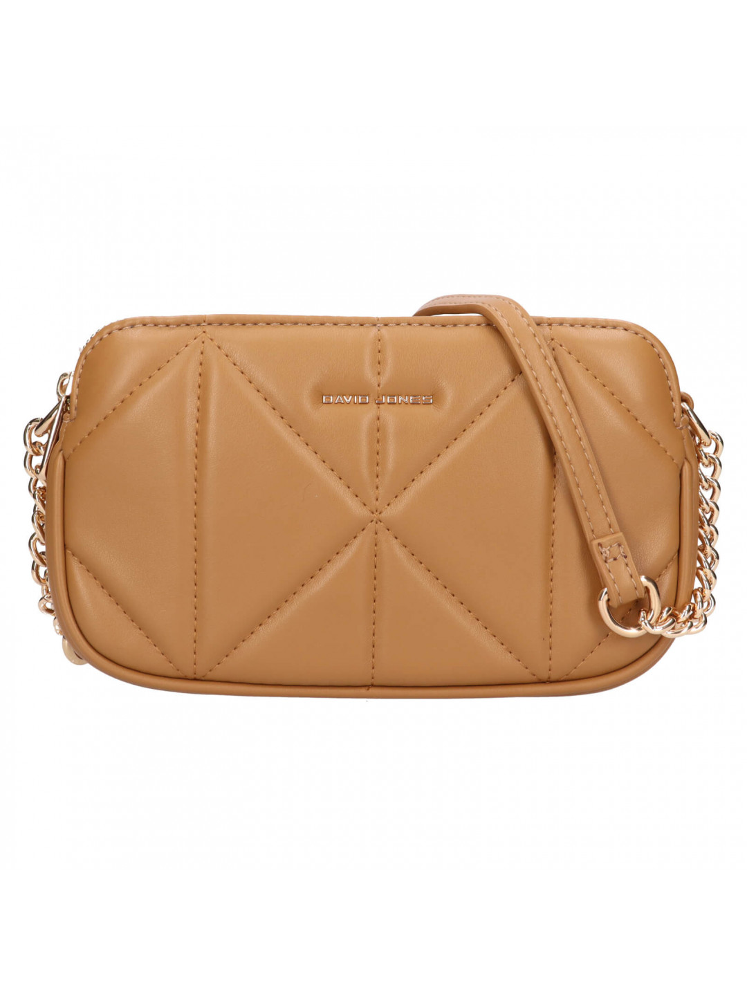 Dámská crossbody kabelka David Jones Thea – hnědá